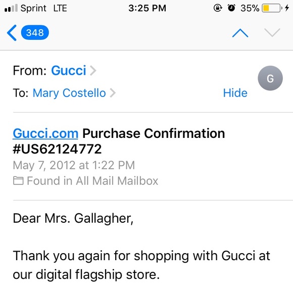 Authentic Gucci diaper bag - Picture 8 of 8